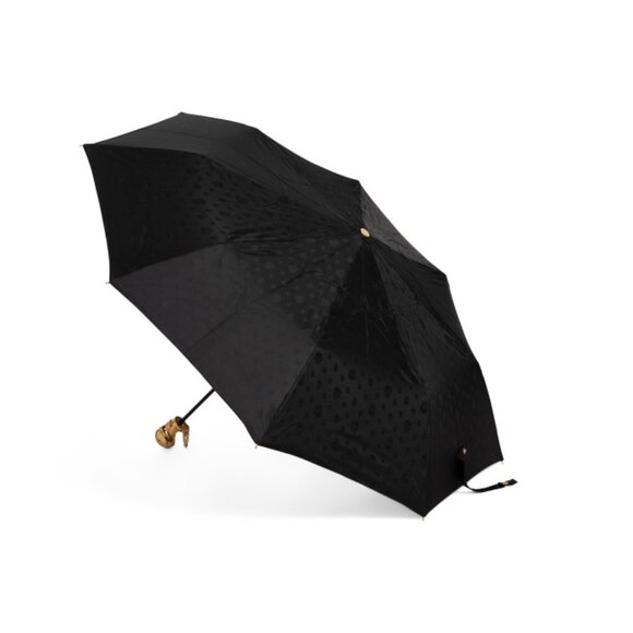 ALEXANDER MCQUEENItaly Crystal Embellished Skull Umbrella With Chain